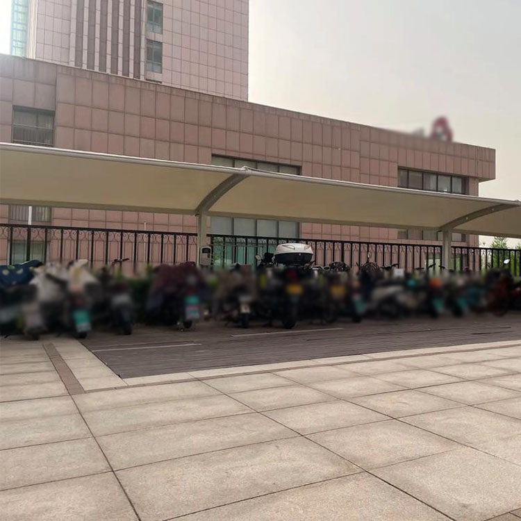 曲靖膜结构电动车棚